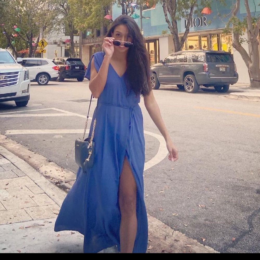 Lulus Blue Dress